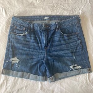 Old Navy Cuffed Jean Shorts
